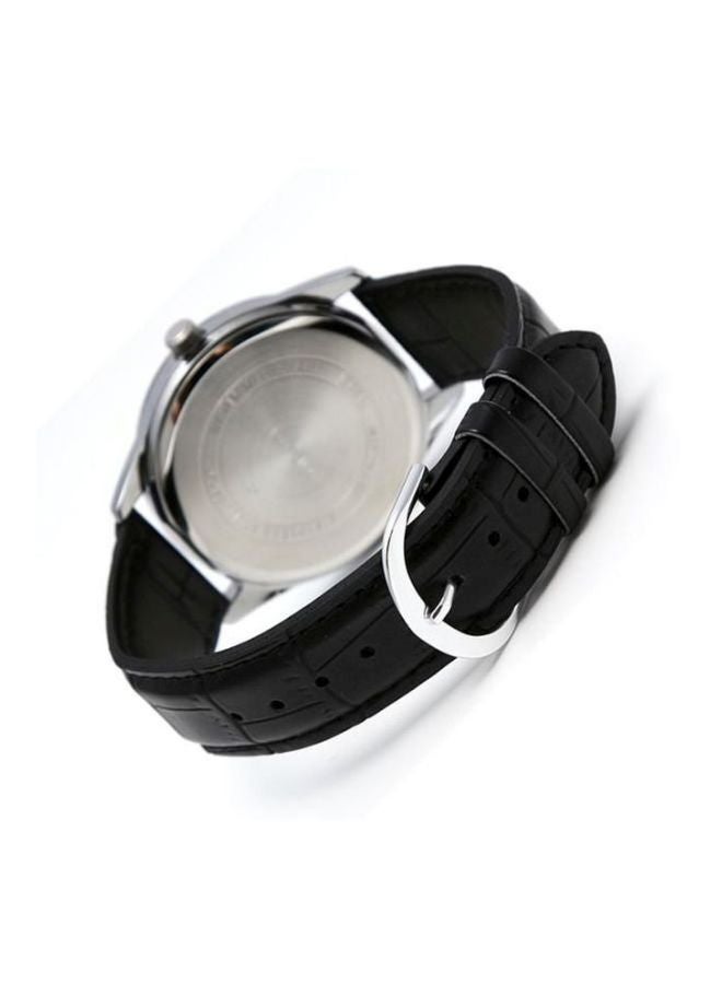CASIO Men Leather Analog Wrist Watch MTP-V005L-1B - Image 5