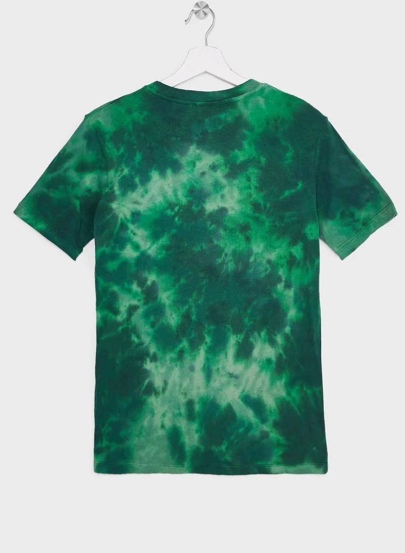 NBA Milwaukee Bucks  School Of Rock Bleach Out T-Shirt