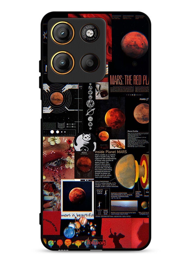 Tolwak Motorola Moto G15 Protective Case Cover Mars Art
