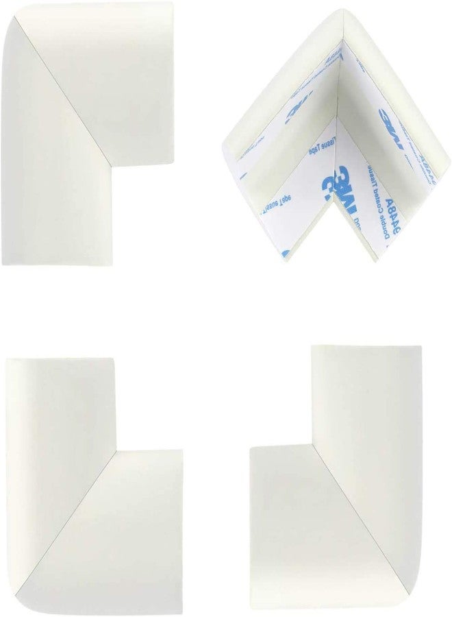 SIYANSHU Corner Protector Baby Proofing Safety Corner Edge Guards, Furniture Table Sharp Corner Guard Protectors Bumper for Baby Child Kids (Pack of-2, Cream) - Image 3