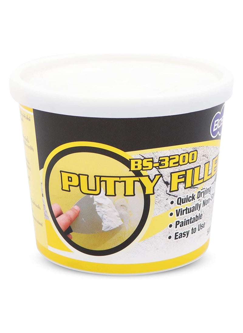 Bossil All Purpose Putty Filler Spackling for Drywall Quick Drying Designed for Interior and Exterior Home Use  - Image 1