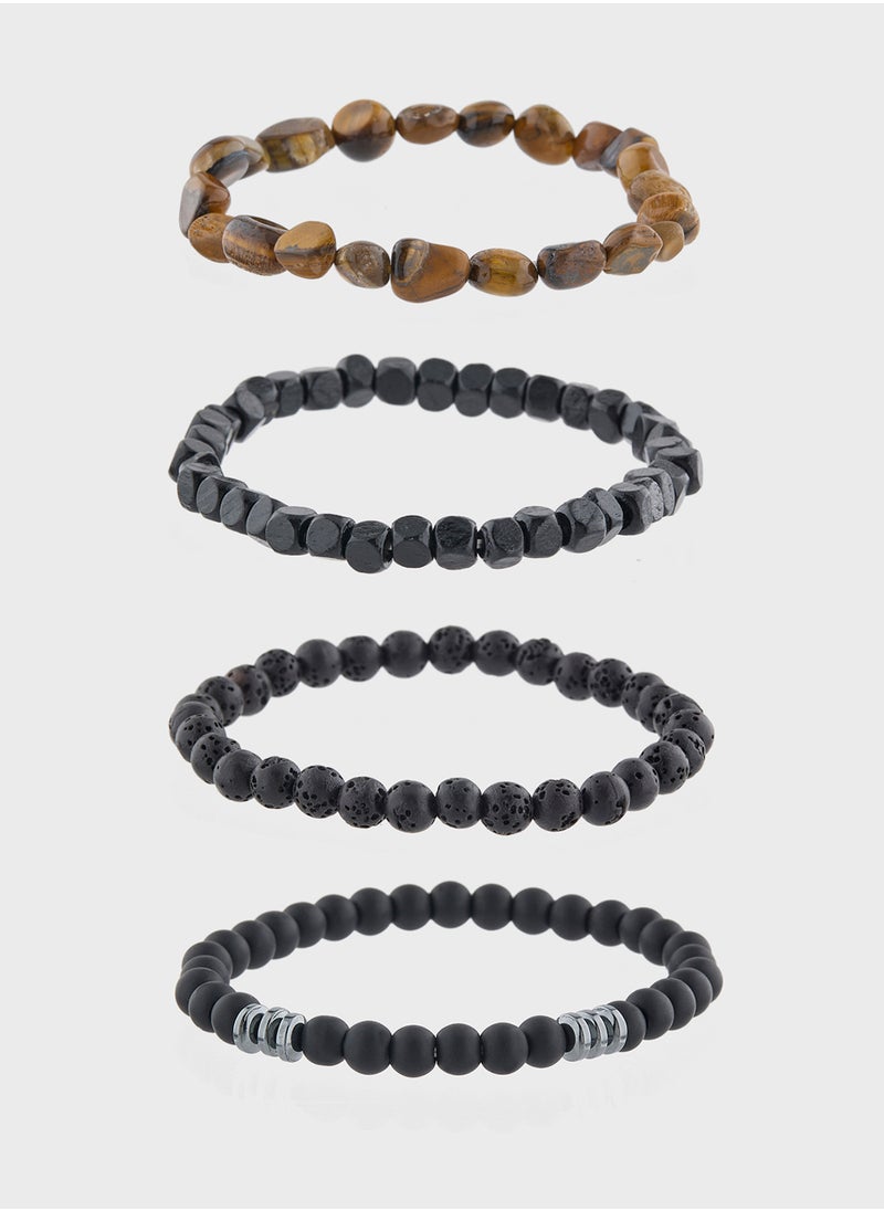 Seventy Five 4 Pack Beaded Bracelet Set  - Image 1