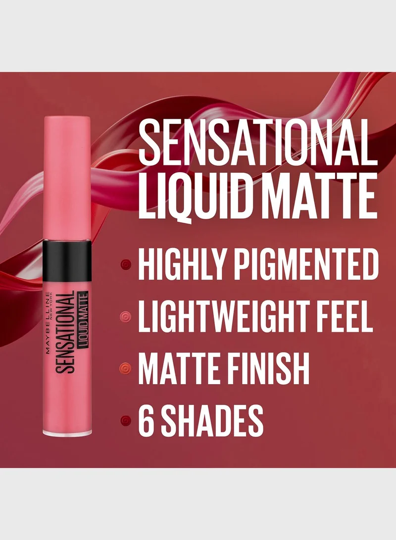 MAYBELLINE NEW YORK Sensational Liquid Matte Get Undressed - 07