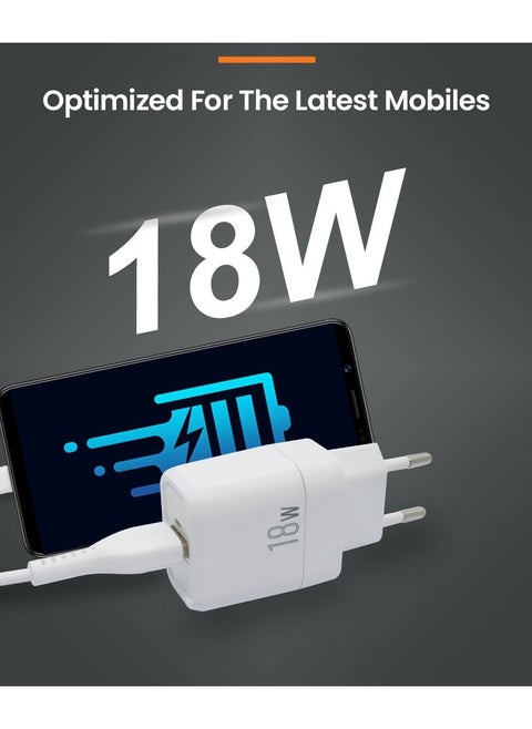FASTER FC-58 Fast Charging Wall Adapter 18W QC 3.0A