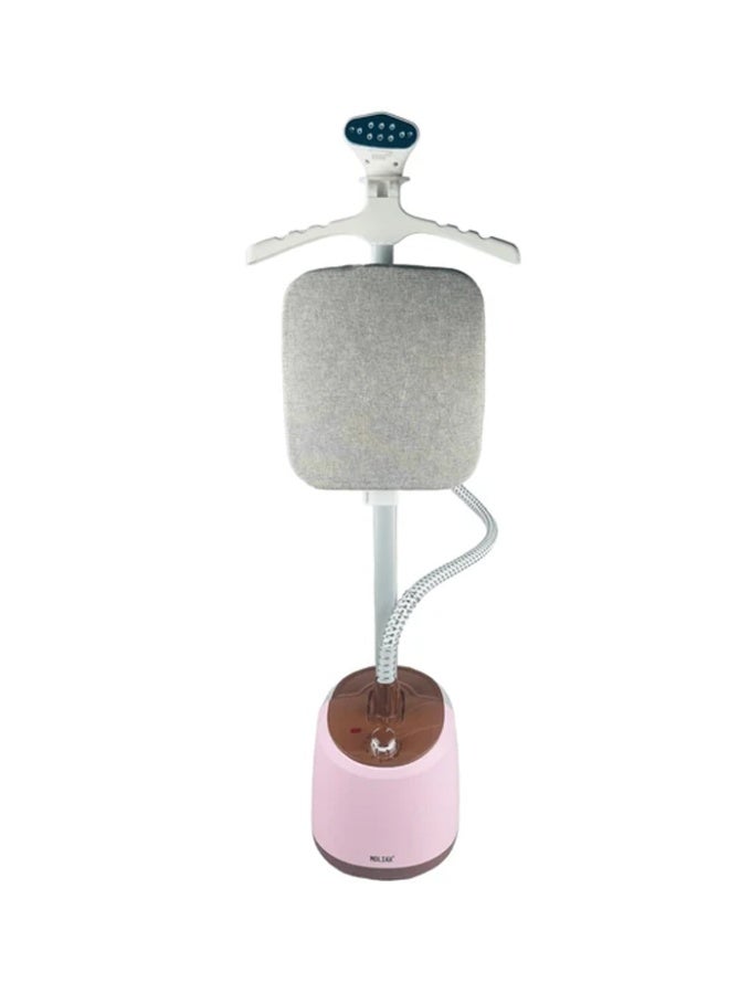 High Power 2000W MOLIAX Garment Steamer for Clothes, Curtains, Upholstery and Delicate Fabrics Keep your clothes looking fresh with this multifunctional garment steamer featuring powerful continuous steam, quick heating, adjustable pole design, and safe operation. Ideal for refreshing garments, eliminating wrinkles, and caring for a wide range of fabrics without damage. - Image 1
