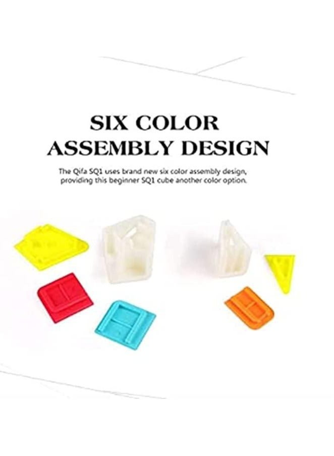 QY Qifa Square-1 Speed Cube – Stickerless SQ-1 Magic Puzzle Cube – Smooth & Durable Design with Unique Rotation – Educational Toy for Kids & Puzzle Fans – Compact, Portable, and Perfect Gift for Brain Training - Image 5