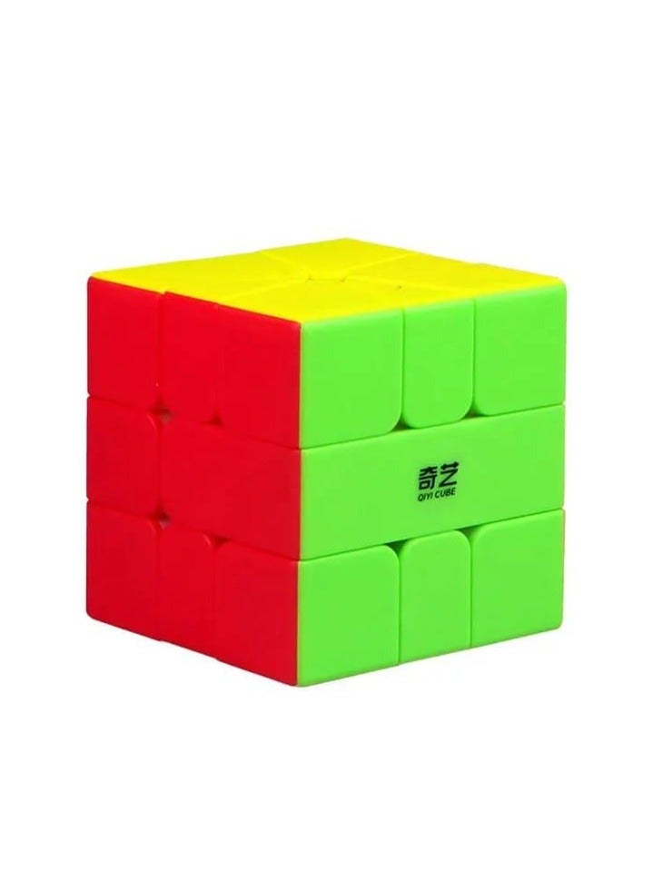QY Qifa Square-1 Speed Cube – Stickerless SQ-1 Magic Puzzle Cube – Smooth & Durable Design with Unique Rotation – Educational Toy for Kids & Puzzle Fans – Compact, Portable, and Perfect Gift for Brain Training - Image 1