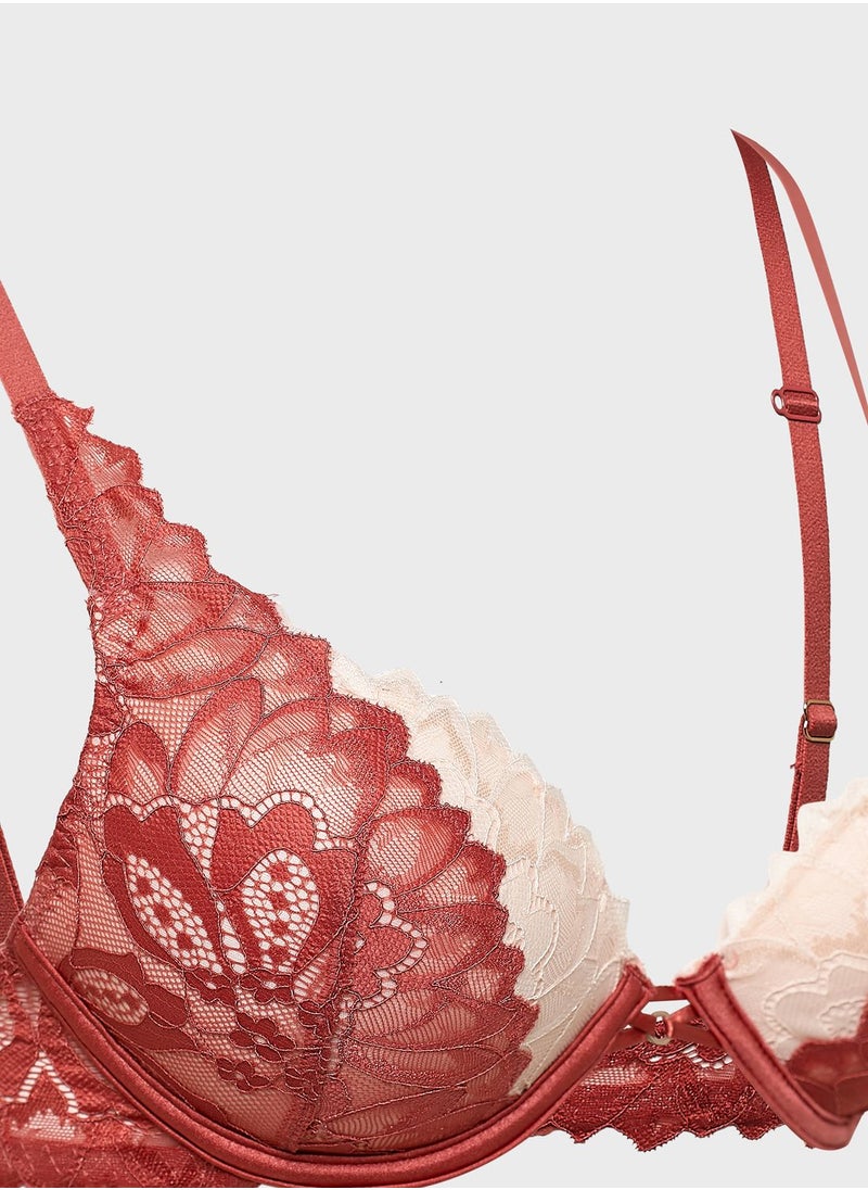La Senza - Colorblock Plunge Bra - Image 1