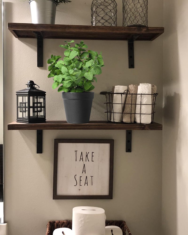 Coferset Small Fake Plants Mint Artificial Potted Plants for Home Office Bathroom Shelf Farmhouse Coffee Table Decor (Green) - Image 3