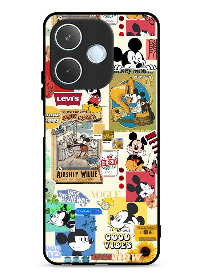 Tolwak Oppo A5 Pro Protective Case Cover Chose Happy And Stickers - Image 1