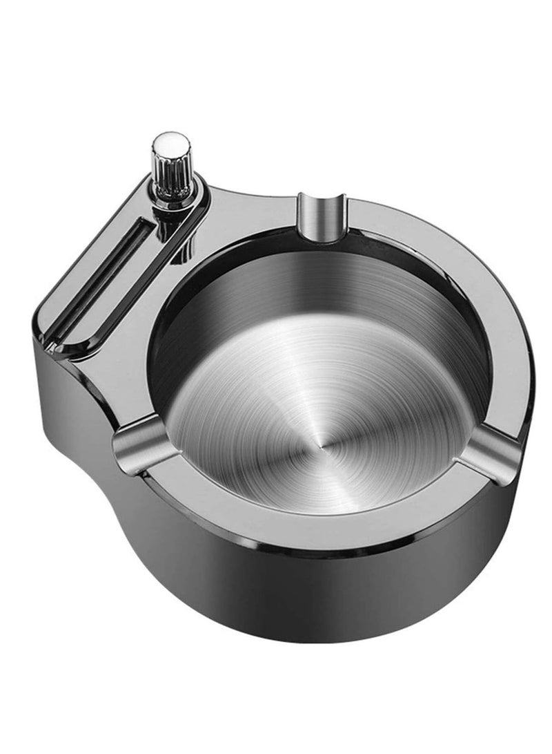SYOSI  ashtray معدني رجعي، ولاعة ثقاب متعددة الوظائف 10000 هدية للرجال، ديكور المنزل والمكتب، طقم كبير وبسيط وعصري لمكتب الطاولة في غرفة المعيشة