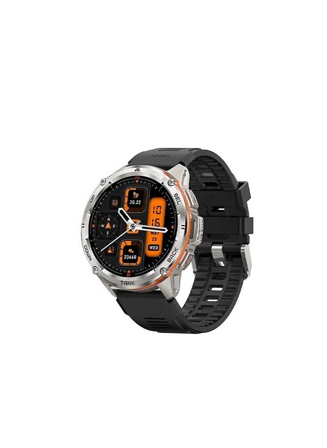 Kospet Tank T3 Ultra watch It is a great smart watch that offers a range of... Features to improve your daily life Silver color for men and women