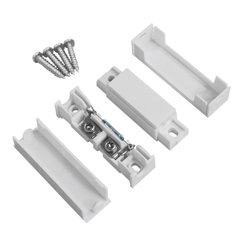 WESUA 5 Pack NC Magnetic Switch Contacts Door Sensor for Home Alarm Security System - Image 5