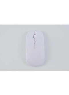 2.4g Ultra-thin Wireless Optical Mouse Office Home Use Laptop Wireless Mouse Usb Interface Desktop Computer Compatible 2.4ghz JM-1132 White