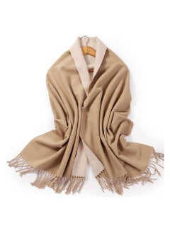 Sky cashmere Wool Scarf Pashmina Shawl Wrap For Women Long Large Warm Thick Reversible Scarves  - Image 3