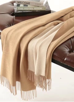 Sky cashmere Wool Scarf Pashmina Shawl Wrap For Women Long Large Warm Thick Reversible Scarves  - Image 4