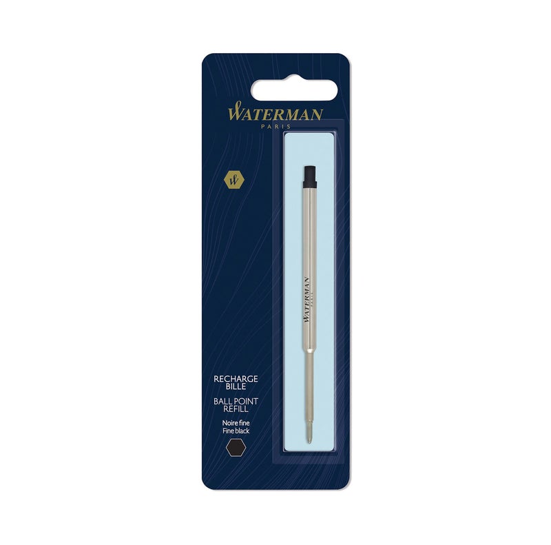 Waterman Ballpoint Pen Refill, Fine Tip with Black Ink, 1 Count - Image 4
