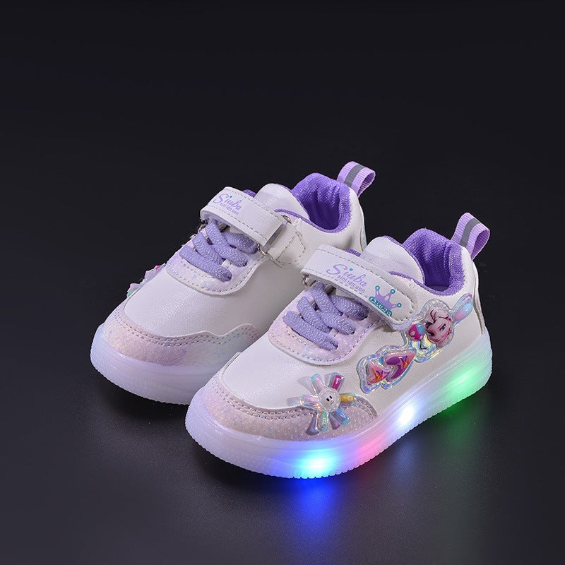 Mesh Sneakers Lightweight Flexible Sole Walking Shoes For Kids Indoor And Outdoor Activities - Image 1