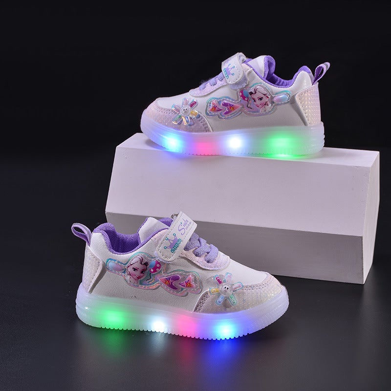 Mesh Sneakers Lightweight Flexible Sole Walking Shoes For Kids Indoor And Outdoor Activities - Image 4