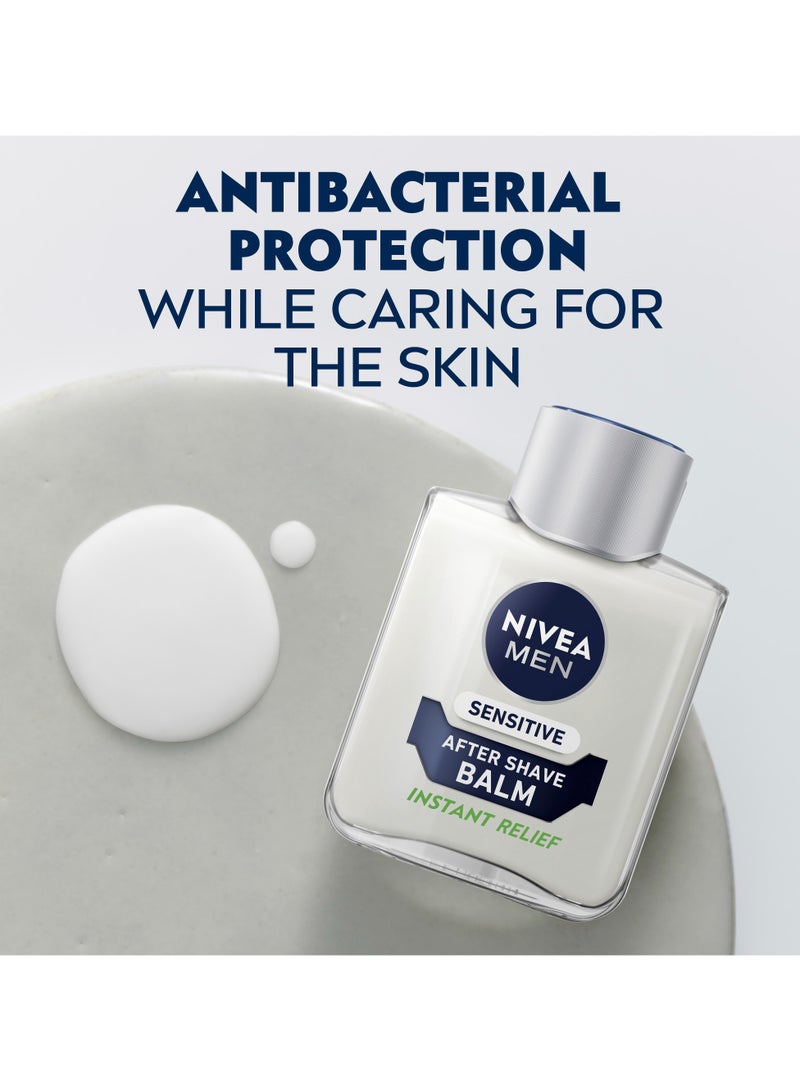 Nivea After Shave Balm Sensitive Chamomile And  Hamamelis Pack of 2 - Image 5