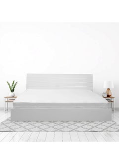 Hotel Linen Klub Hotel Linen Klub Mattress Encasement (Mattress Cover) 1PC Water Proof Zipper Lock Microfiber 110 GSM Super Soft Fabric King Size 180 x 200 + 30 cm  - Image 1
