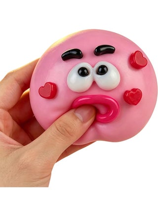 Smushers Squishies Slow Rising Stress Ball Non- Cute Slow Rise Relaxing Sensory Fidget for Ages 3+ Squeeze Sensory Ball Fun Desk Accessory for Adults (Pink) - view 2