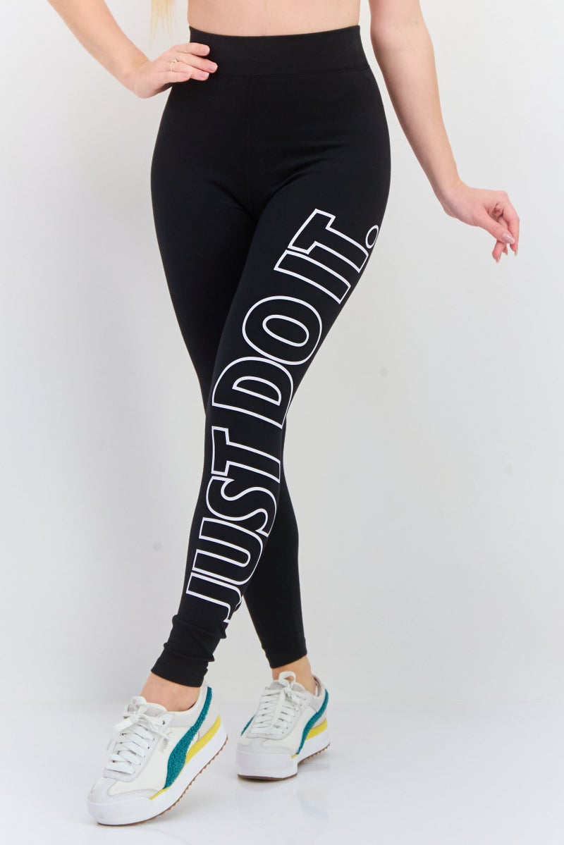 Nike Women Sportswear Fit Training Tights, Black - Image 1