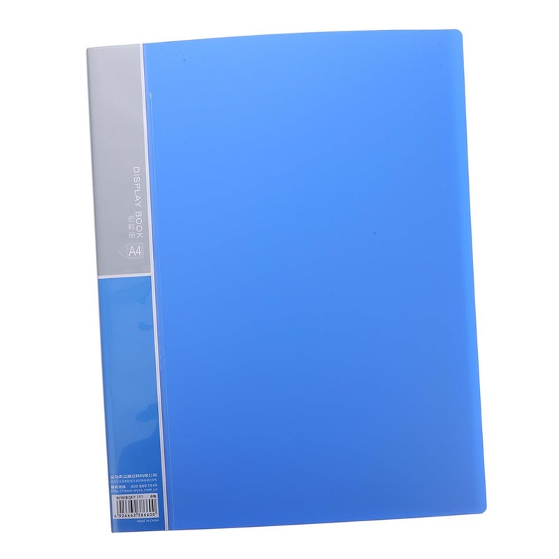 Plastic Document Folder with Pockets for Tax Bills Contracts Office Supplies - Image 2