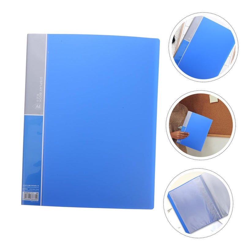 Plastic Document Folder with Pockets for Tax Bills Contracts Office Supplies - Image 5