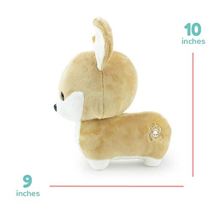 Bellzi Tan Corgi Cute Stuffed Animal Plush Toy Adorable Soft Corgi Toy Plushies and Gifts Perfect Present for Kids, Babies, Toddlers - Image 2