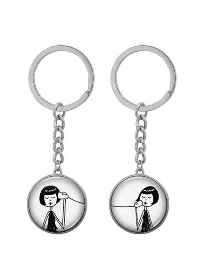 NIBEMINENT Two Part Keychain