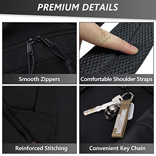 VX VONXURY Backpack for Men Women,Lightweight Bookbag with Mulitiple Pockets,Classical Water Resistant Travel Backpack - Image 5