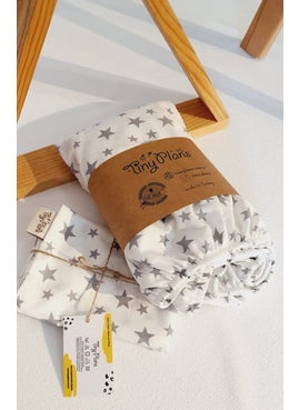 Tiny Plans Elastic Baby & Kids Bedsheet 100% Cotton  - Image 5