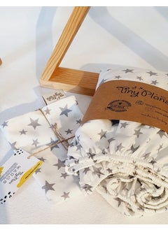 Tiny Plans Elastic Baby & Kids Bedsheet 100% Cotton  - Image 3