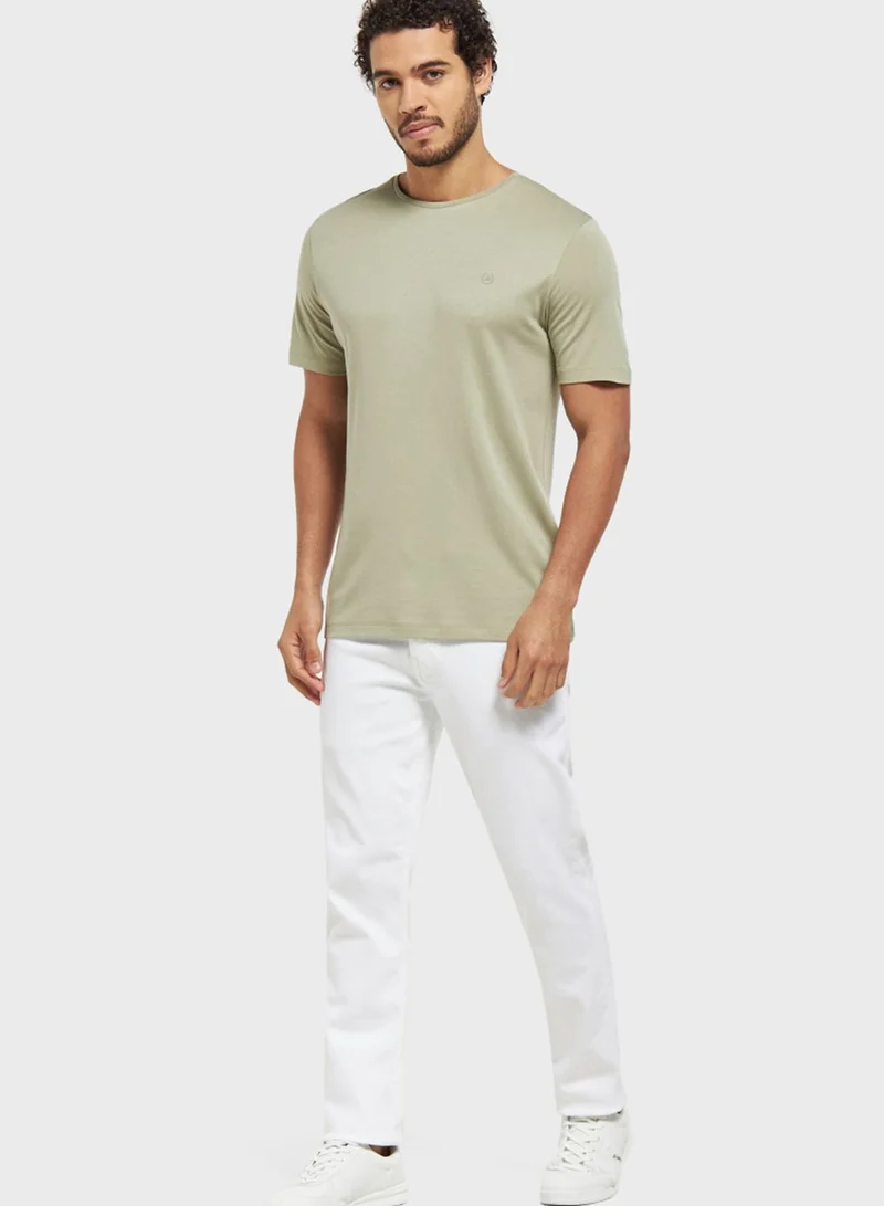 Iconic Light Wash Slim Fit Jeans