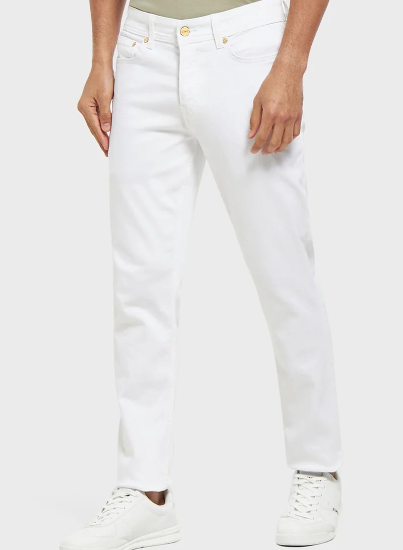 Iconic Light Wash Slim Fit Jeans