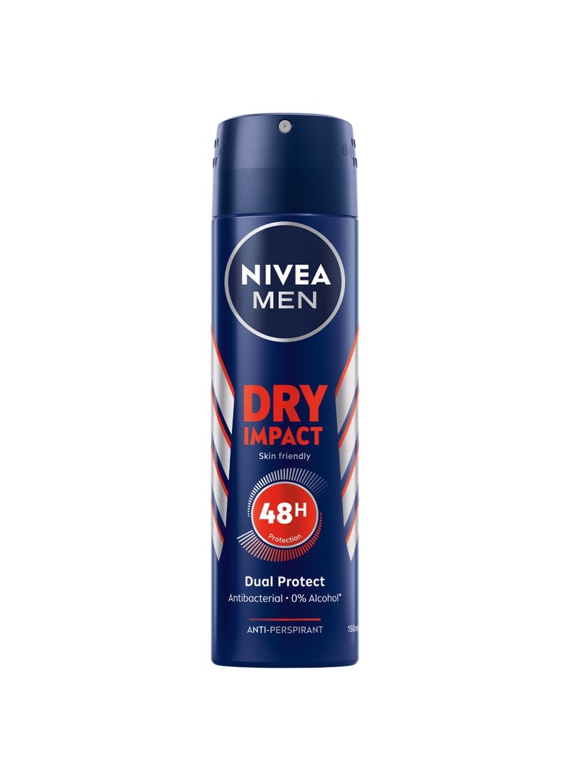 Nivea - Antiperspirant Spray Dry Impact Pack of 3 - Image 1