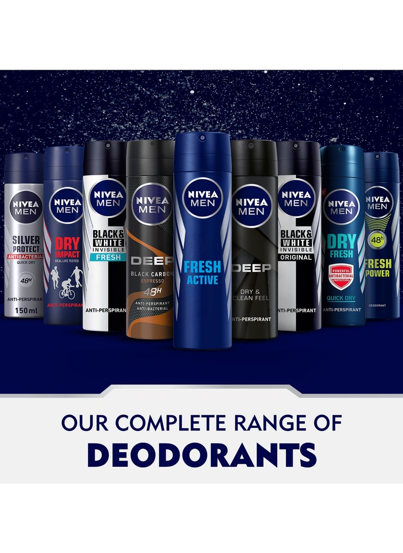 Nivea - Antiperspirant Spray Dry Impact Pack of 3 - Image 1