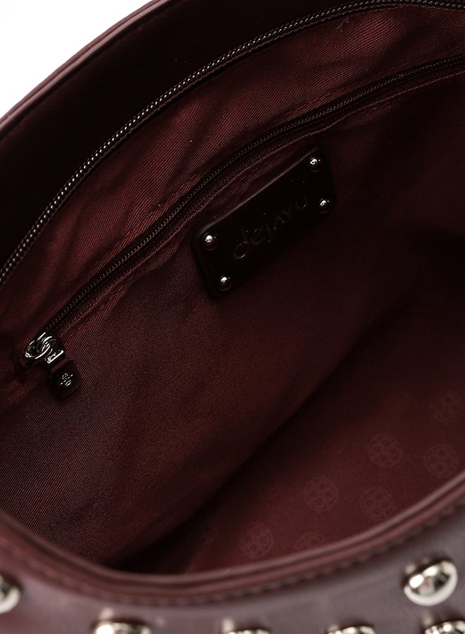 DejaVu LID-DVTX-019 Studded Shoulder Bag - Image 4