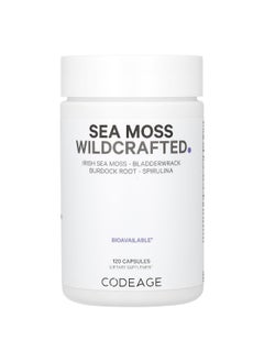 Codeage Codeage, Sea Moss, Wildcrafted, 120 Capsules 