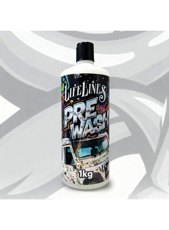 Prewash shampoo