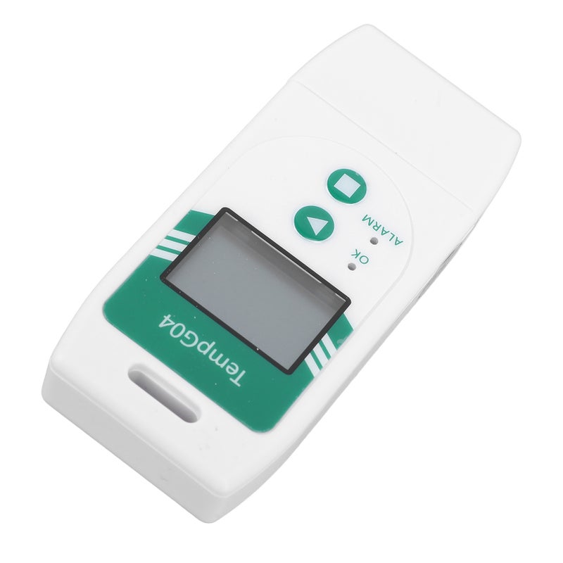 USB Temperature Data Logger Recorder with PDF CSV Reports 32000 Points High Accuracy for Food Vegetable Cold Chain Transportation Over Temp Alarm - Image 4