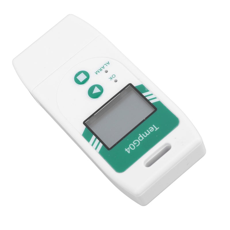 USB Temperature Data Logger Recorder with PDF CSV Reports 32000 Points High Accuracy for Food Vegetable Cold Chain Transportation Over Temp Alarm - Image 5