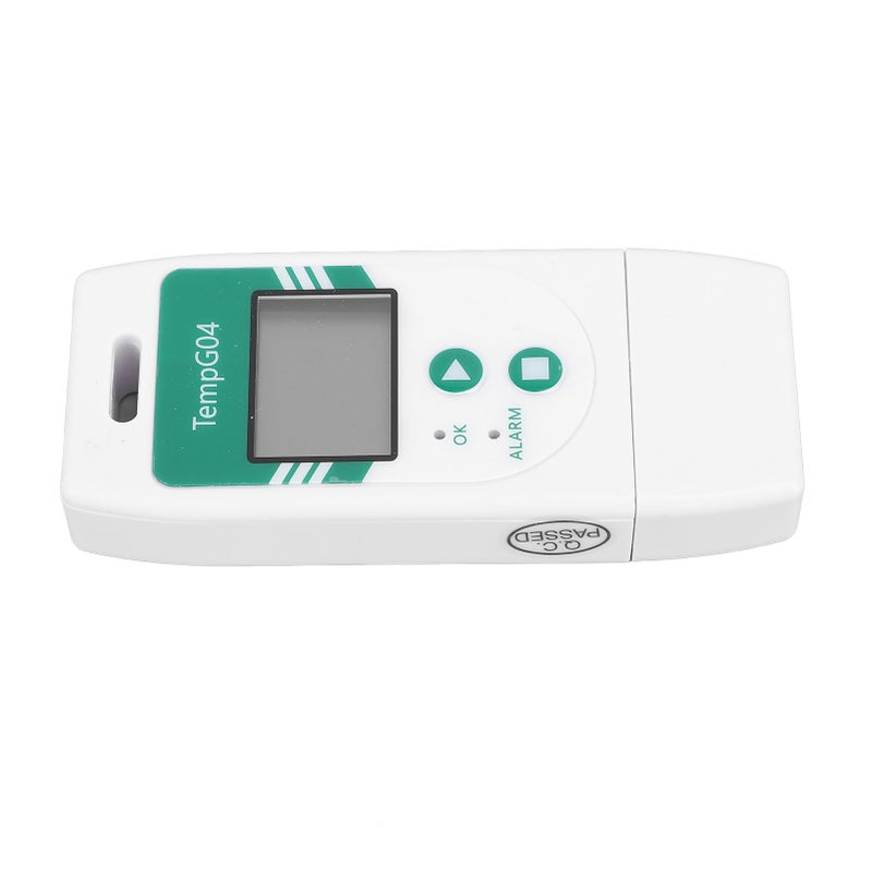 USB Temperature Data Logger Recorder with PDF CSV Reports 32000 Points High Accuracy for Food Vegetable Cold Chain Transportation Over Temp Alarm - Image 3