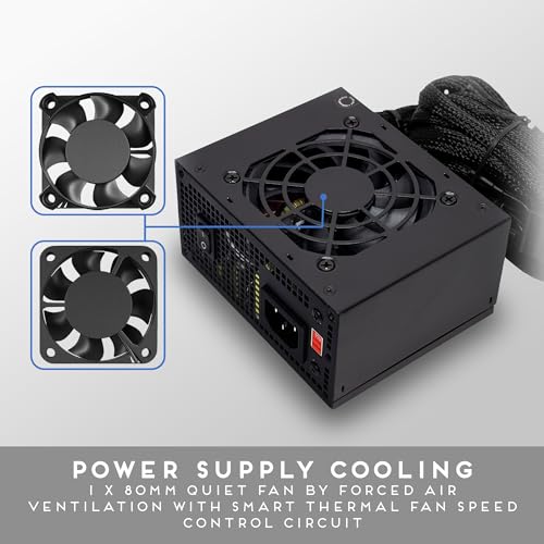 Apevia SFX-AP500W Mini ITX Solution/Micro ATX/SFX 500W Power Supply - Image 5