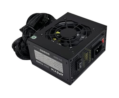 Apevia SFX-AP500W Mini ITX Solution/Micro ATX/SFX 500W Power Supply - Image 1