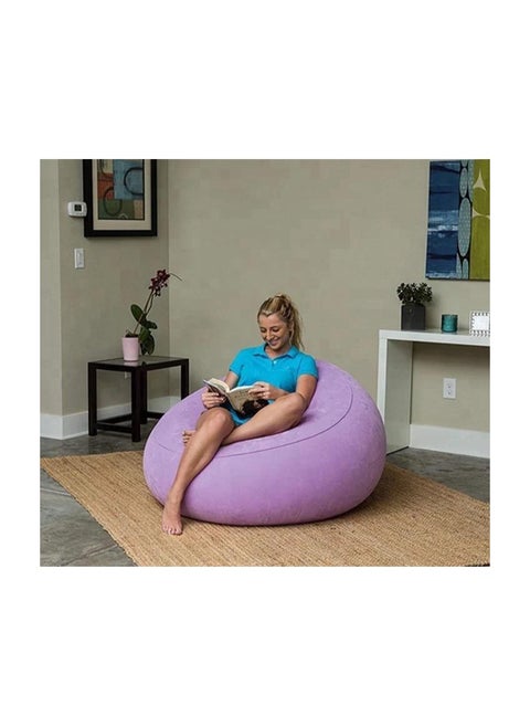 Bean Bag Chair Enjoy comfortable seating and supports that smoothly support your body Available in purple color TR