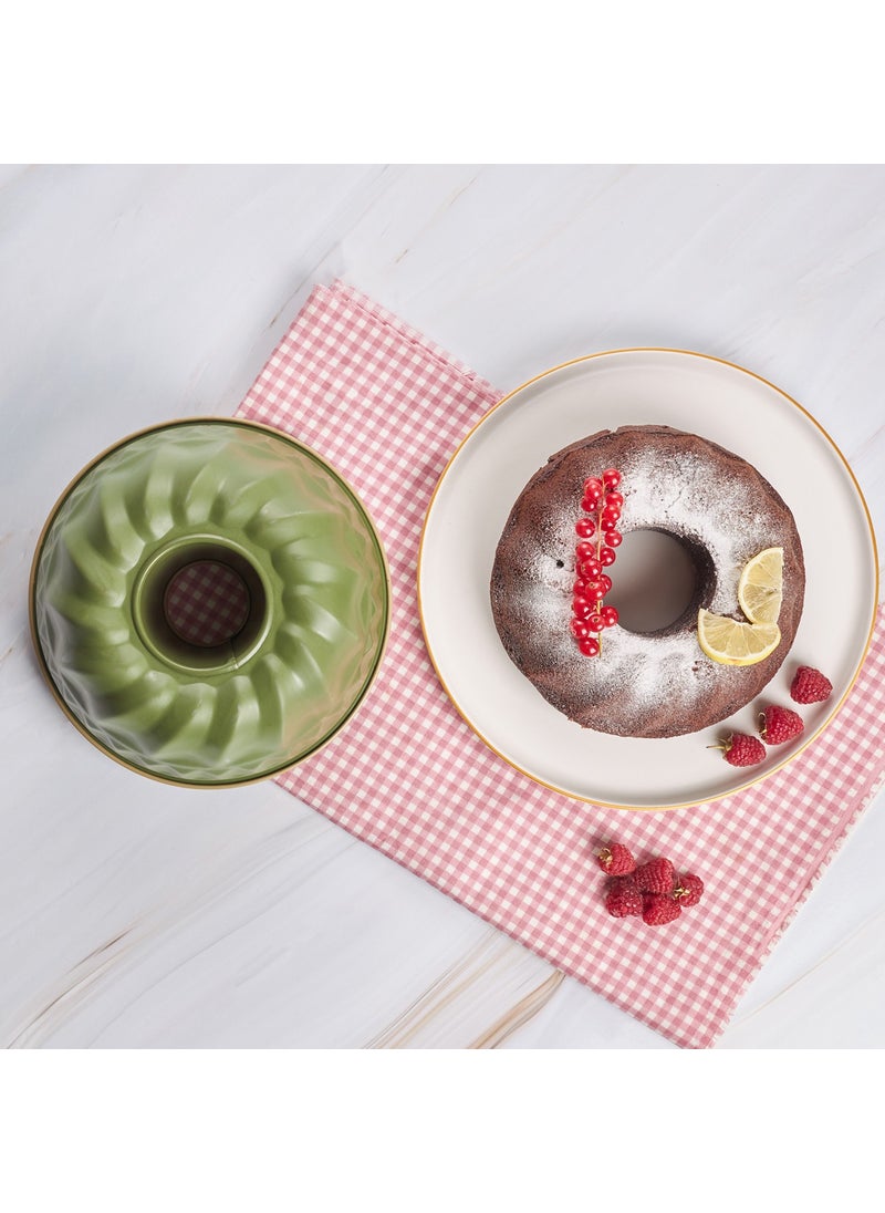 Karaca - Jennese Round Carbon Steel Cake Mold 23 cm - Image 1