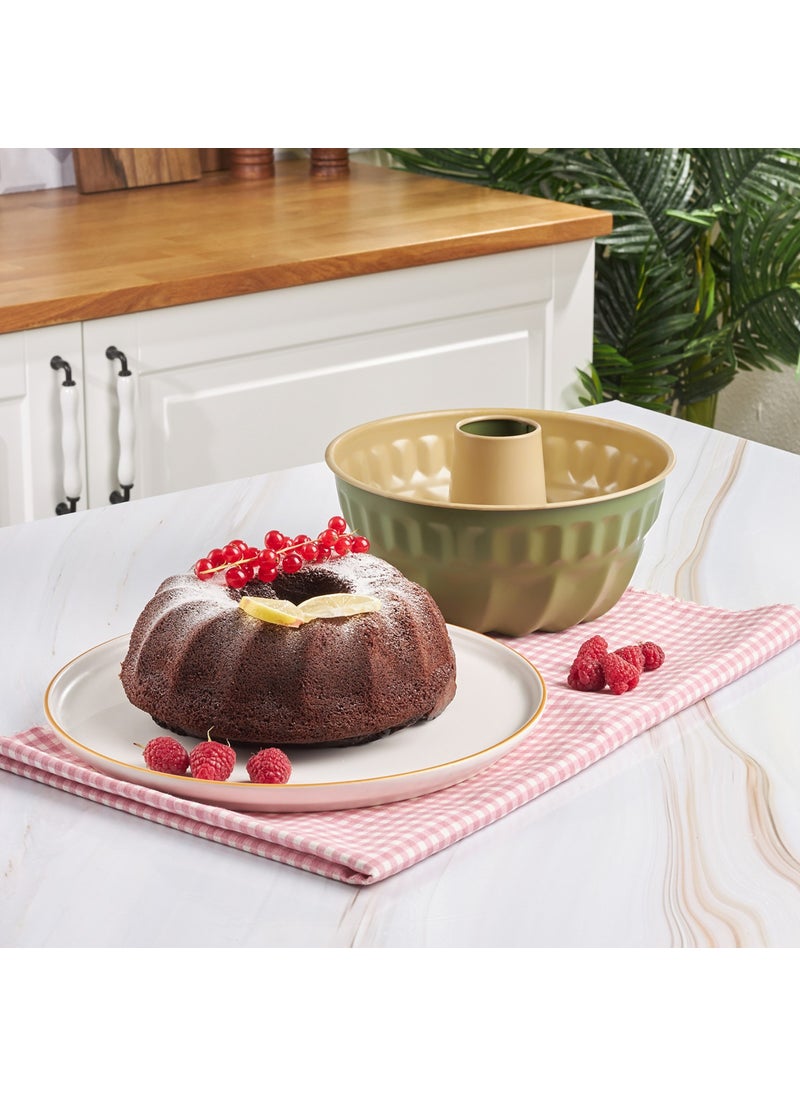 Karaca - Jennese Round Carbon Steel Cake Mold 23 cm - Image 1