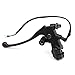 Minho Motorcycle Levers 78 Universal Black Left Brake Lever with M10 Mirror Mount Clutch Brake Handle Perch for Honda MSX125 SSR 125cc Mini Dirt Bike Clutch Lever Brake Lever Pit Dirt Bike Parts - Image 2